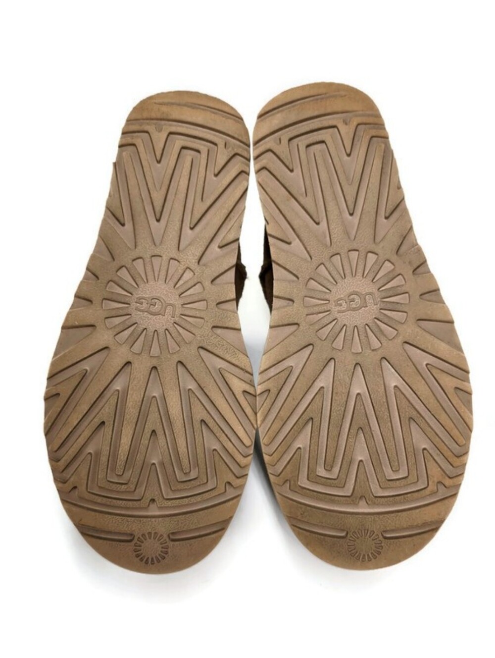 UGG Classic Ultra Mini Platform Pull-On Booties In Chestnut Tan - Picture 9 of 11
